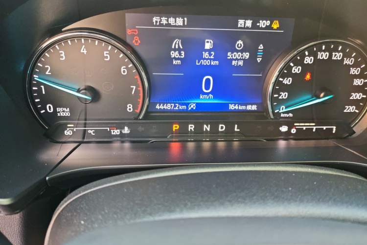Used Ford Escape 2024 EcoBoost 245 Two-Wheel-Drive Titanium Edition Odometer Close Up