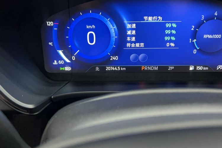 Used Ford Escape 2024 EcoBoost 245 Four-Wheel Drive ST-Line Pro Trim Odometer Close Up