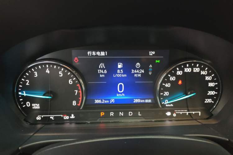 Used Ford Escape 2024 EcoBoost 245 Two-Wheel-Drive Titanium Edition Instrument Cluster