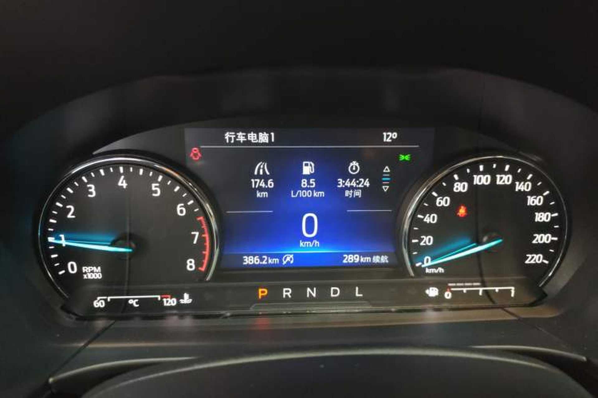 Used Ford Escape 2024 EcoBoost 245 Two-Wheel-Drive Titanium Edition Instrument Cluster