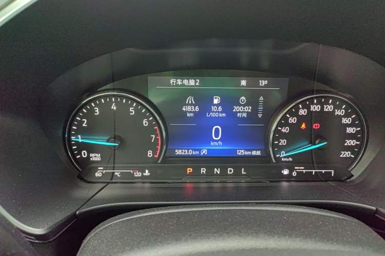 Used Ford Escape 2024 EcoBoost 245 Two-Wheel-Drive Titanium Edition Instrument Cluster