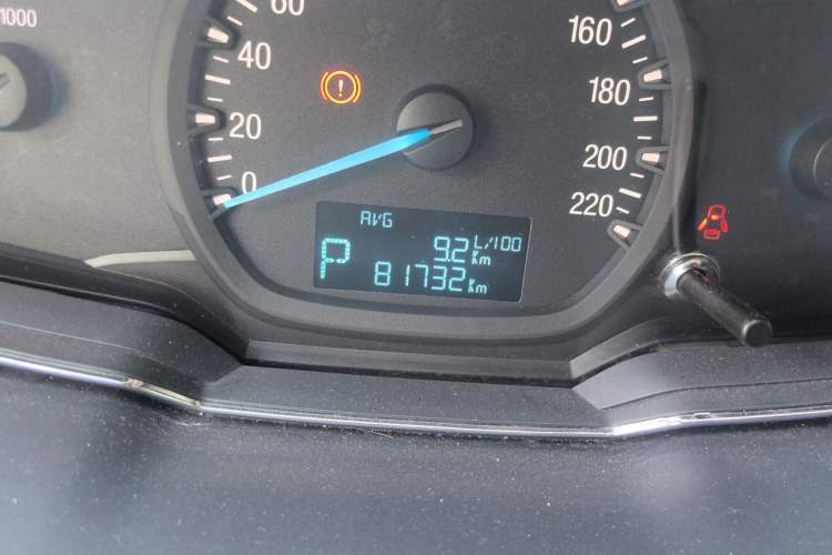 Used Ford Escort 2015 1.5L Automatic Fashion Model Odometer Close Up