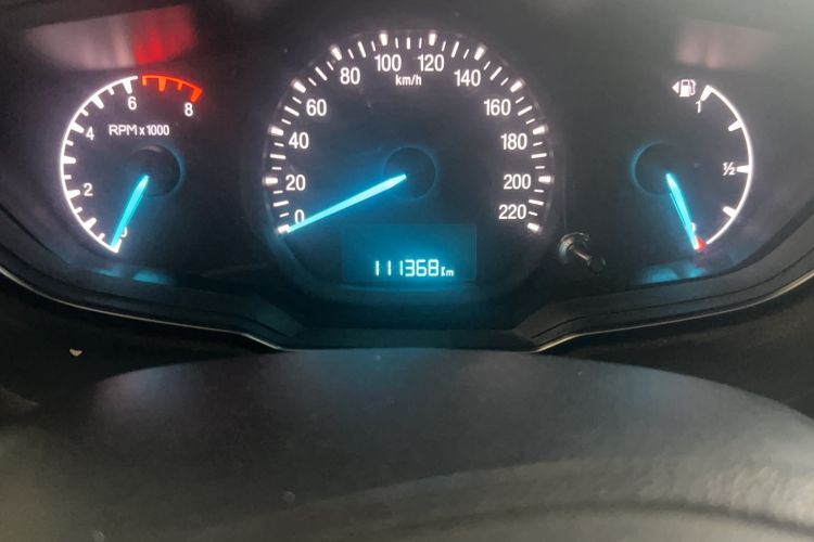 Used Ford Escort 2015 1.5L Automatic Comfort Edition Odometer Close Up