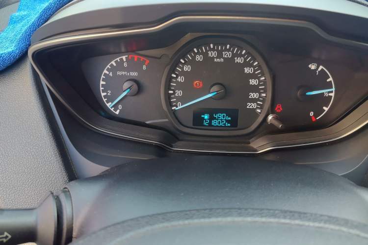 Used Ford Escort 2015 1.5L Manual Comfort Model Odometer Close Up
