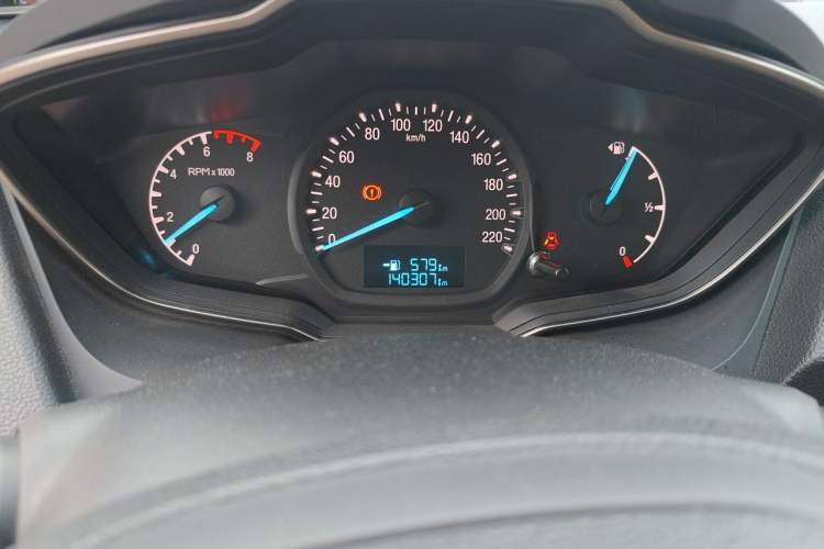 Used Ford Escort 2015 1.5L Manual Comfort Model Odometer Close Up