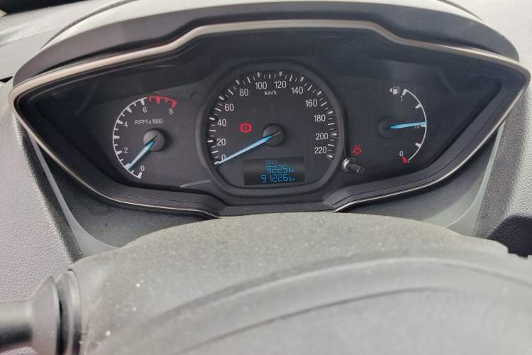 Used Ford Escort 2015 1.5L Manual Comfort Model Odometer Close Up
