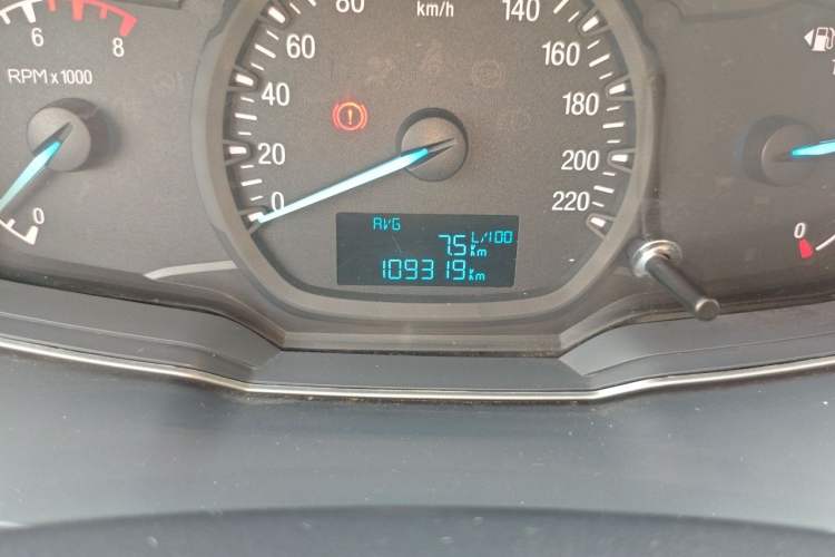 Used Ford Escort 2015 1.5L Manual Comfort Model Odometer Close Up