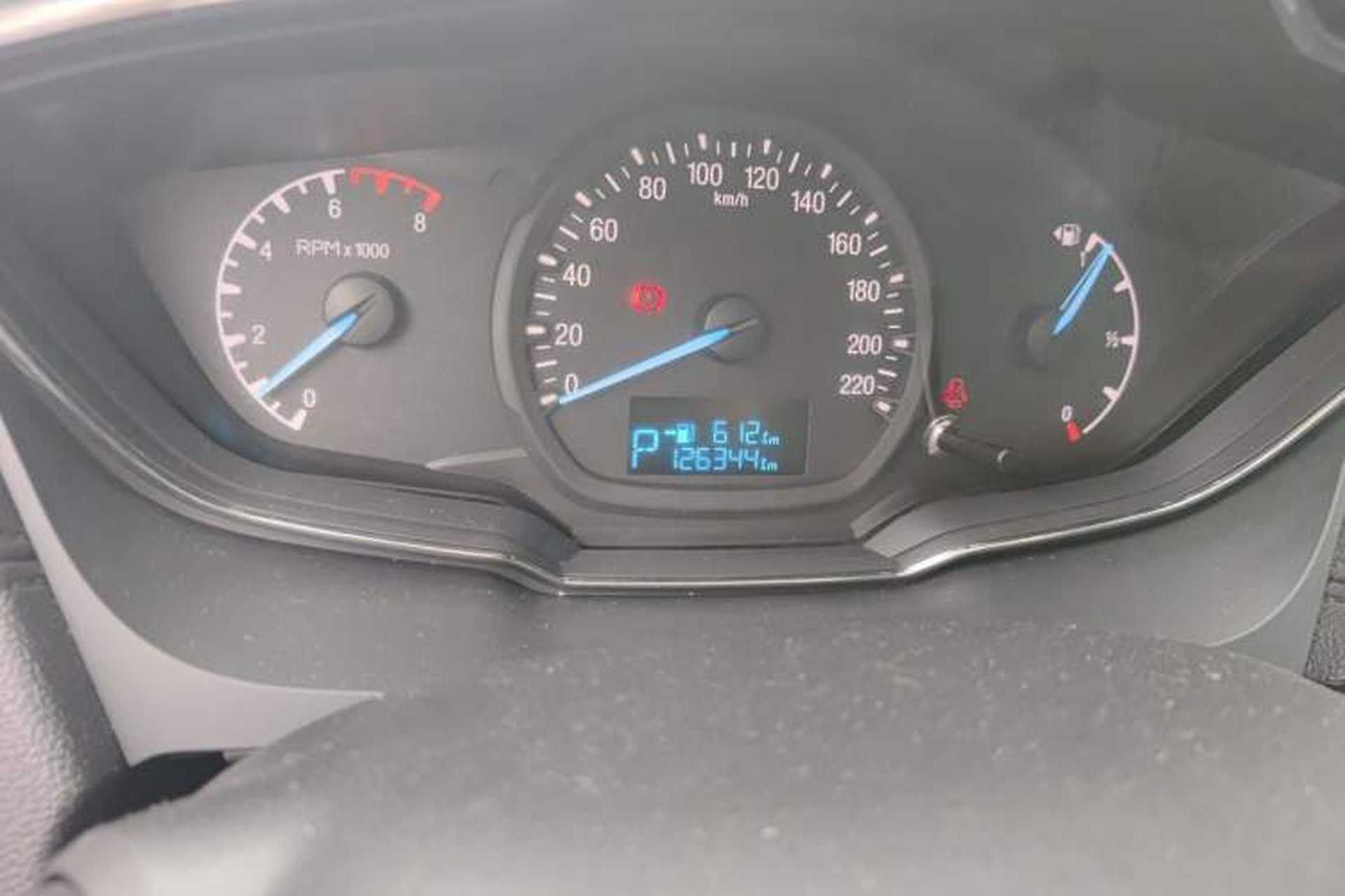Used Ford Escort 2015 1.5L Automatic Fashion Model Odometer Close Up