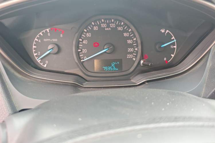 Used Ford Escort 2015 1.5L Manual Comfort Model Odometer Close Up