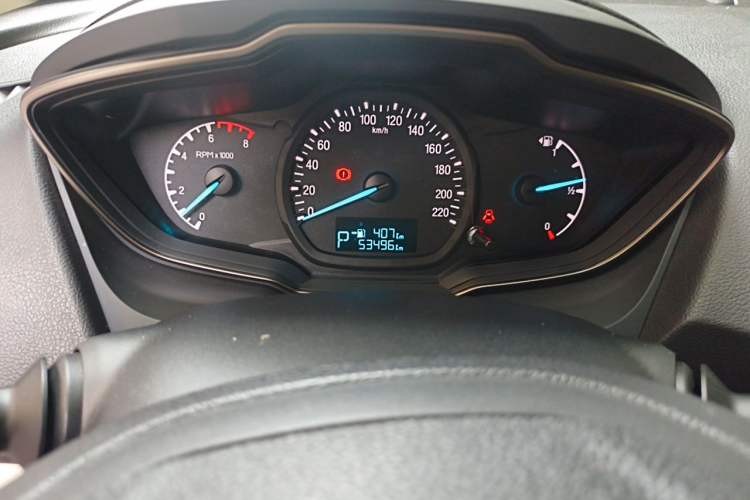 Used Ford Escort 2015 1.5L Automatic Comfort Edition Odometer Close Up