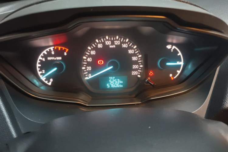 Used Ford Escort 2015 1.5L Manual Comfort Model Odometer Close Up