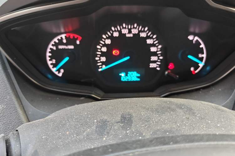 Used Ford Escort 2015 1.5L Manual Comfort Model Odometer Close Up