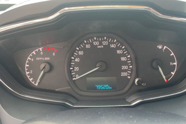 Used Ford Escort 2015 1.5L Automatic Comfort Edition Odometer Close Up