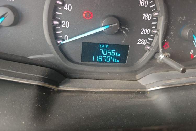 Used Ford Escort 2015 1.5L Manual Comfort Model Odometer Close Up