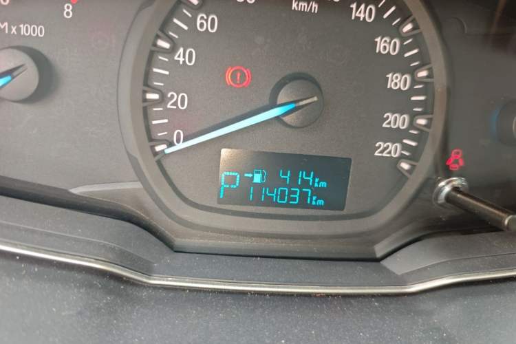 Used Ford Escort 2015 1.5L Automatic Comfort Edition Odometer Close Up