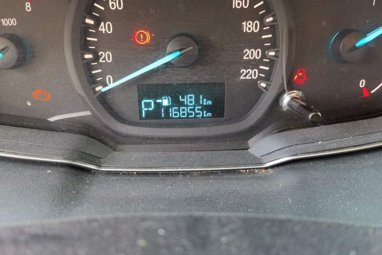 Used Ford Escort 2015 1.5L Automatic Comfort Edition Odometer Close Up
