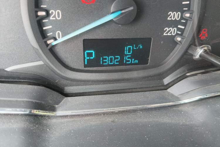 Used Ford Escort 2015 1.5L Automatic Fashion Model Odometer Close Up