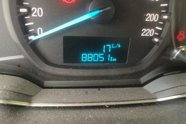 Used Ford Escort 2015 1.5L Manual Comfort Model Odometer Close Up