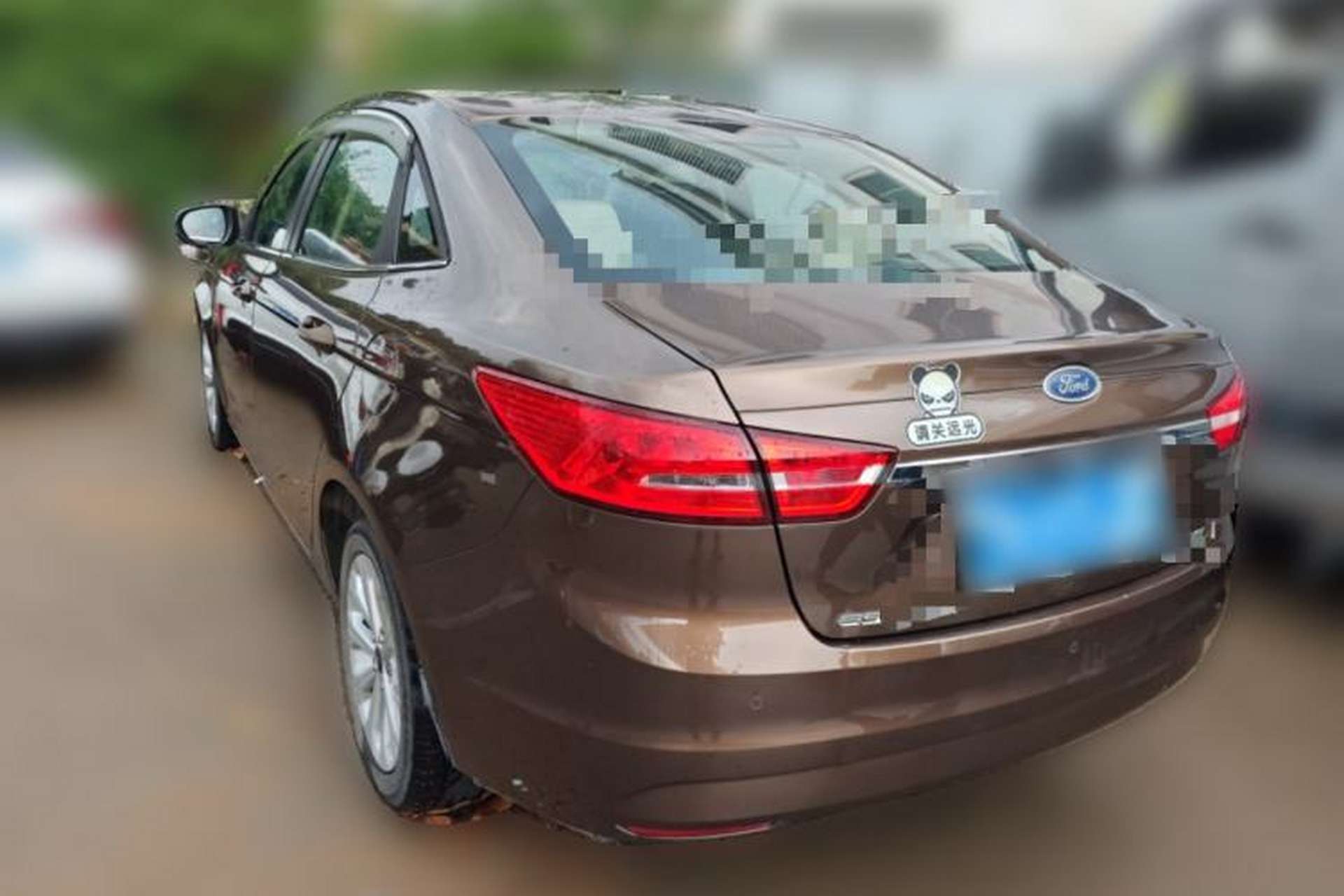 Used Ford Escort 2015 1.5L Manual Fashion Edition Rear Left 45 Deg