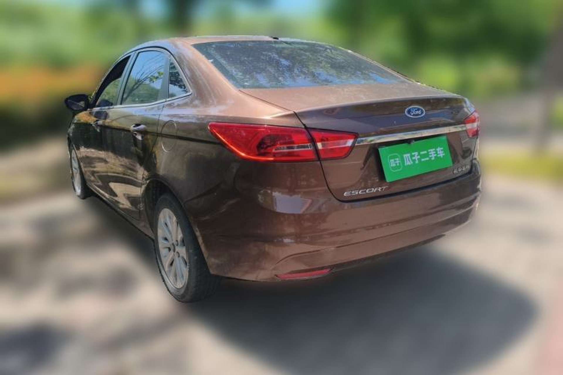 Used Ford Escort 2015 1.5L Manual Fashion Edition Rear Left 45 Deg