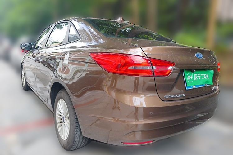 Used Ford Escort 2015 1.5L Automatic Comfort Edition Rear Left 45 Deg