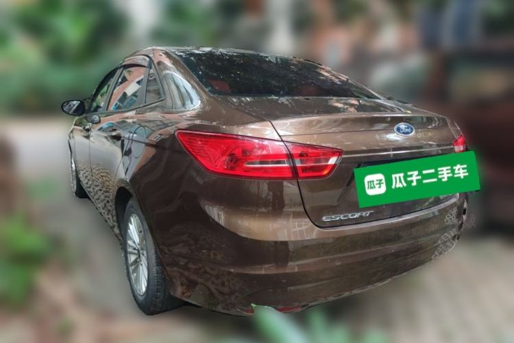 Used Ford Escort 2015 1.5L Automatic Comfort Edition Rear Left 45 Deg
