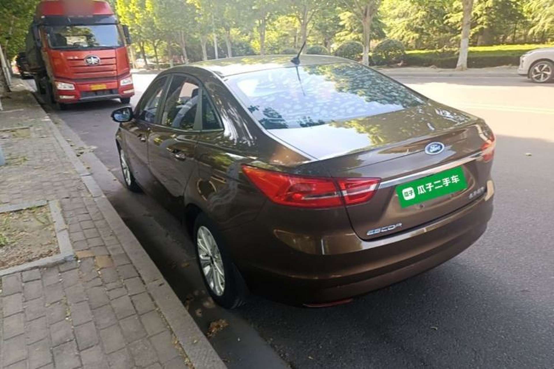 Used Ford Escort 2015 1.5L Manual Fashion Edition Rear Left 45 Deg