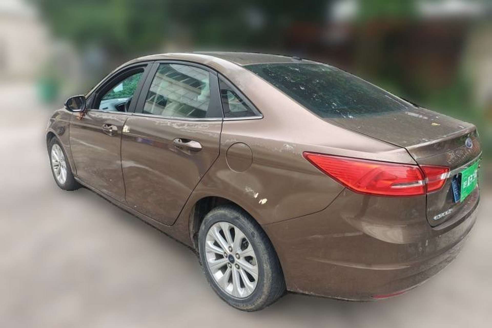 Used Ford Escort 2015 1.5L Automatic Fashion Model Rear Left 45 Deg