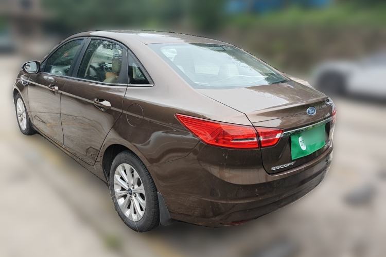 Used Ford Escort 2015 1.5L Manual Fashion Edition Rear Left 45 Deg