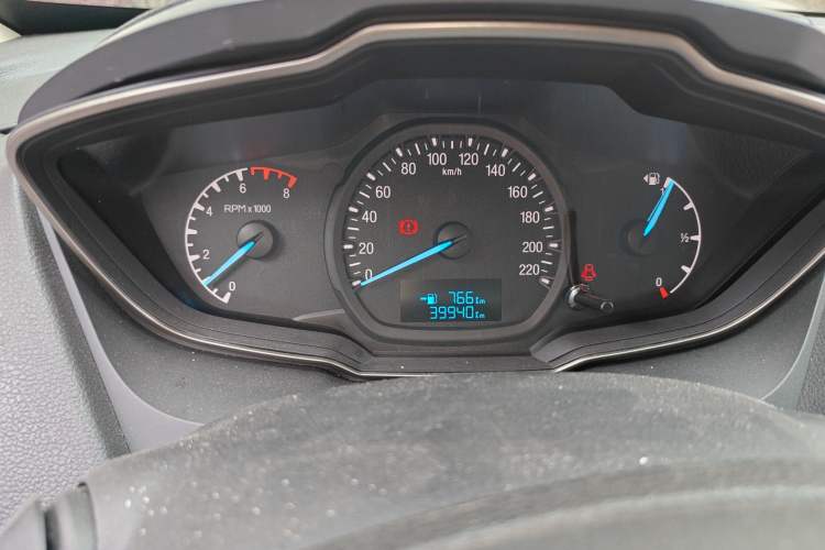 Used Ford Escort 2015 1.5L Manual Comfort Model Odometer Close Up
