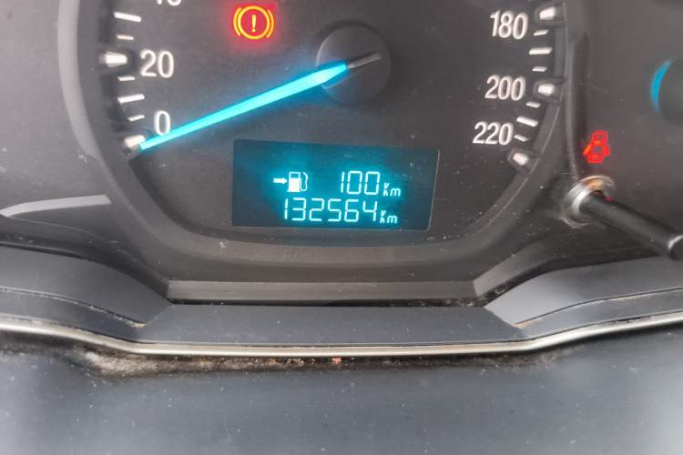 Used Ford Escort 2015 1.5L Manual Comfort Model Odometer Close Up