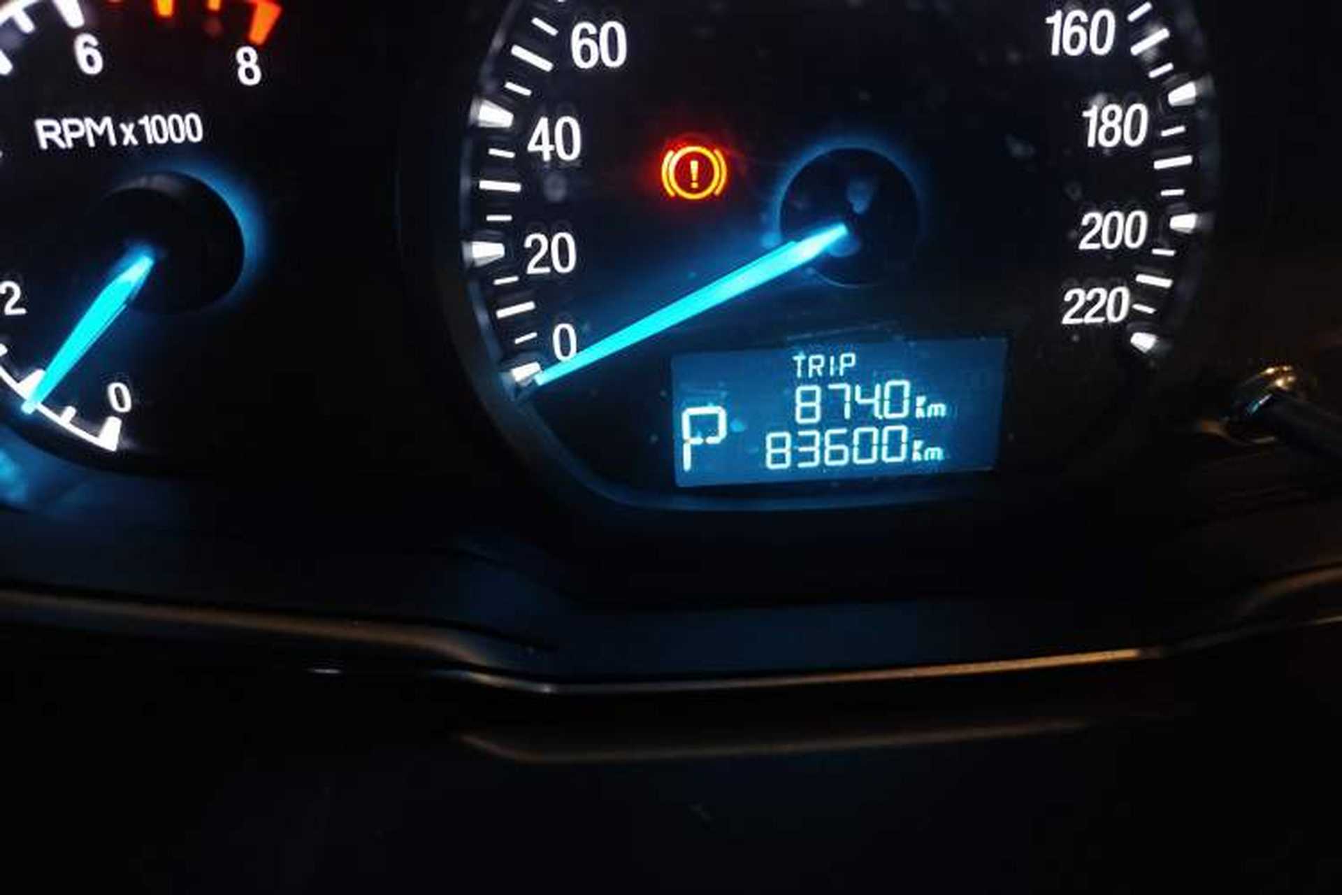 Used Ford Escort 2015 1.5L Automatic Comfort Edition Odometer Close Up