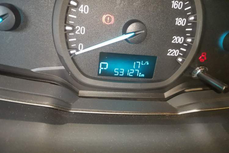 Used Ford Escort 2015 1.5L Automatic Comfort Edition Odometer Close Up