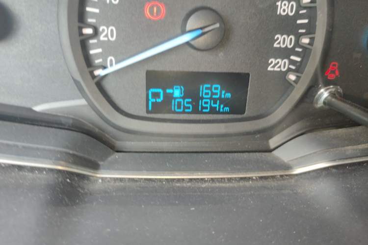 Used Ford Escort 2015 1.5L Automatic Comfort Edition Odometer Close Up
