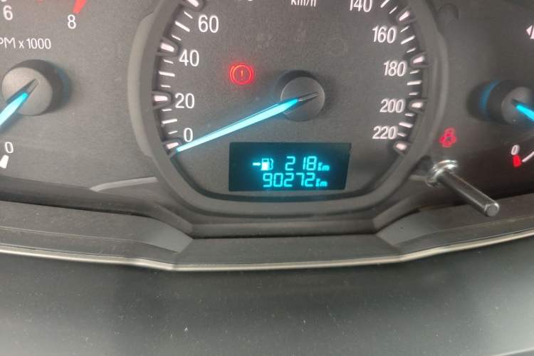 Used Ford Escort 2015 1.5L Manual Comfort Model Odometer Close Up