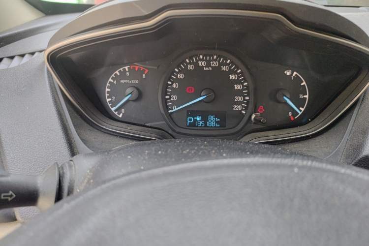 Used Ford Escort 2015 1.5L Automatic Comfort Edition Odometer Close Up
