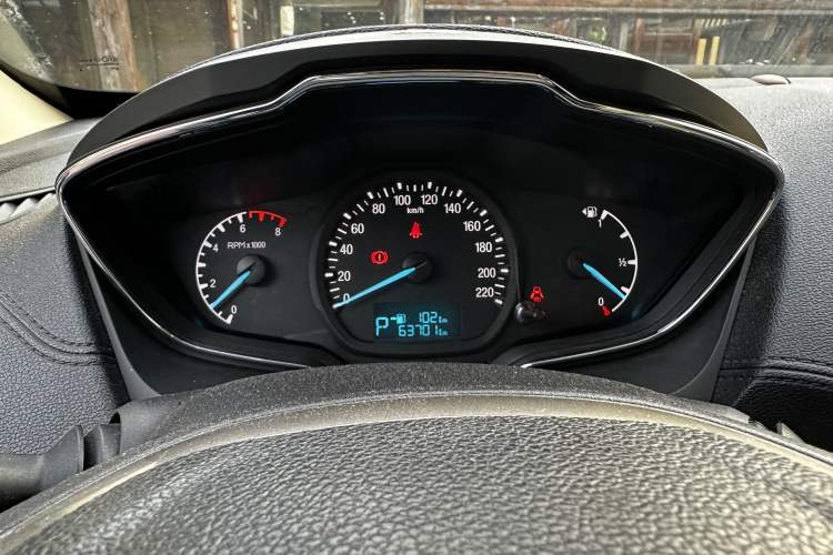 Used Ford Escort 2015 1.5L Automatic Fashion Model Odometer Close Up