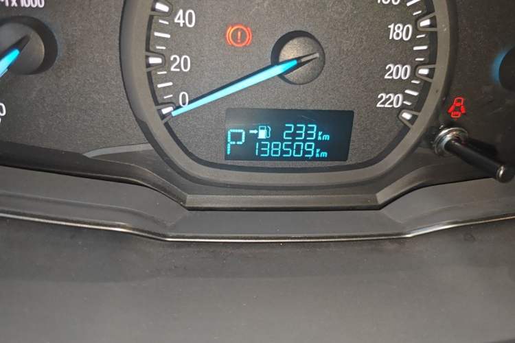 Used Ford Escort 2015 1.5L Automatic Comfort Edition Odometer Close Up