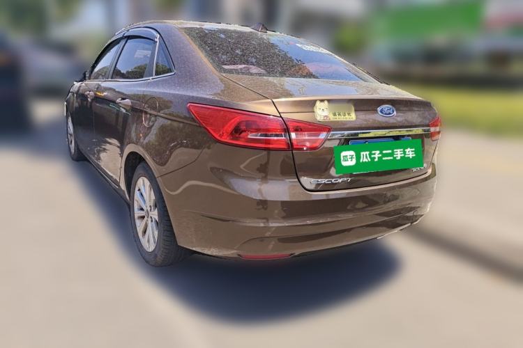 Used Ford Escort 2015 1.5L Automatic Fashion Model Rear Left 45 Deg