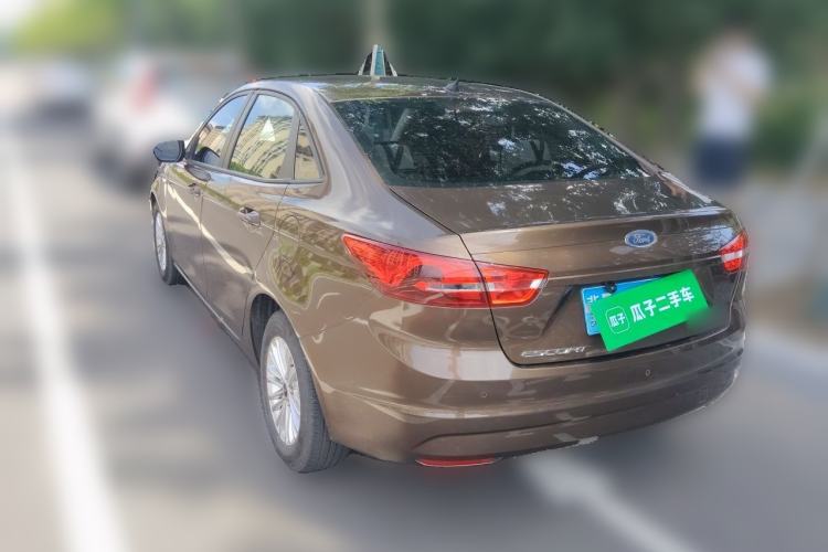 Used Ford Escort 2015 1.5L Automatic Comfort Edition Rear Left 45 Deg