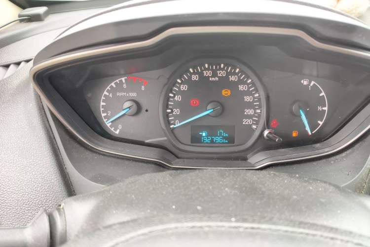 Used Ford Escort 2015 1.5L Manual Comfort Model Odometer Close Up