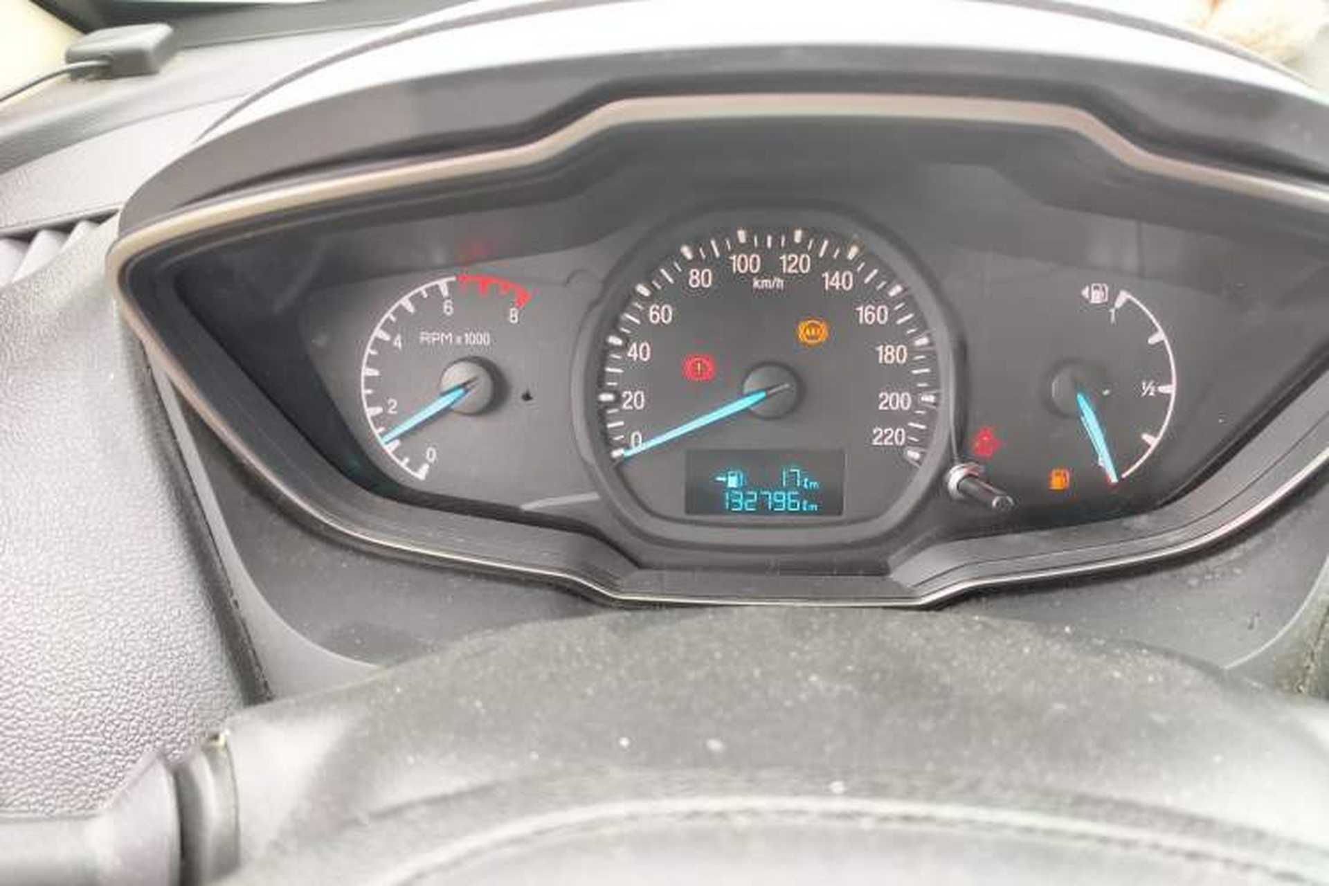 Used Ford Escort 2015 1.5L Manual Comfort Model Odometer Close Up