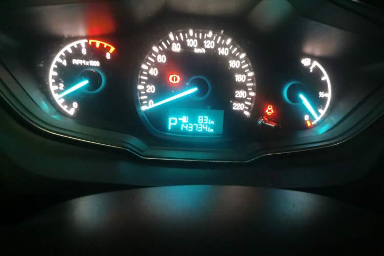 Used Ford Escort 2015 1.5L Automatic Comfort Edition Odometer Close Up
