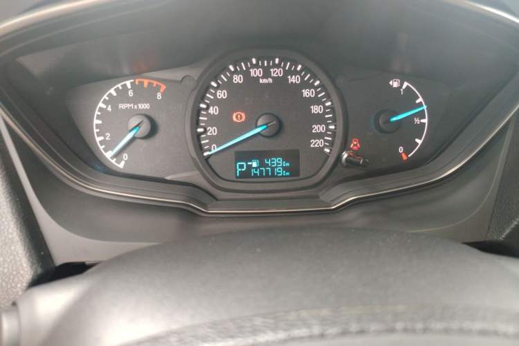 Used Ford Escort 2015 1.5L Automatic Comfort Edition Odometer Close Up