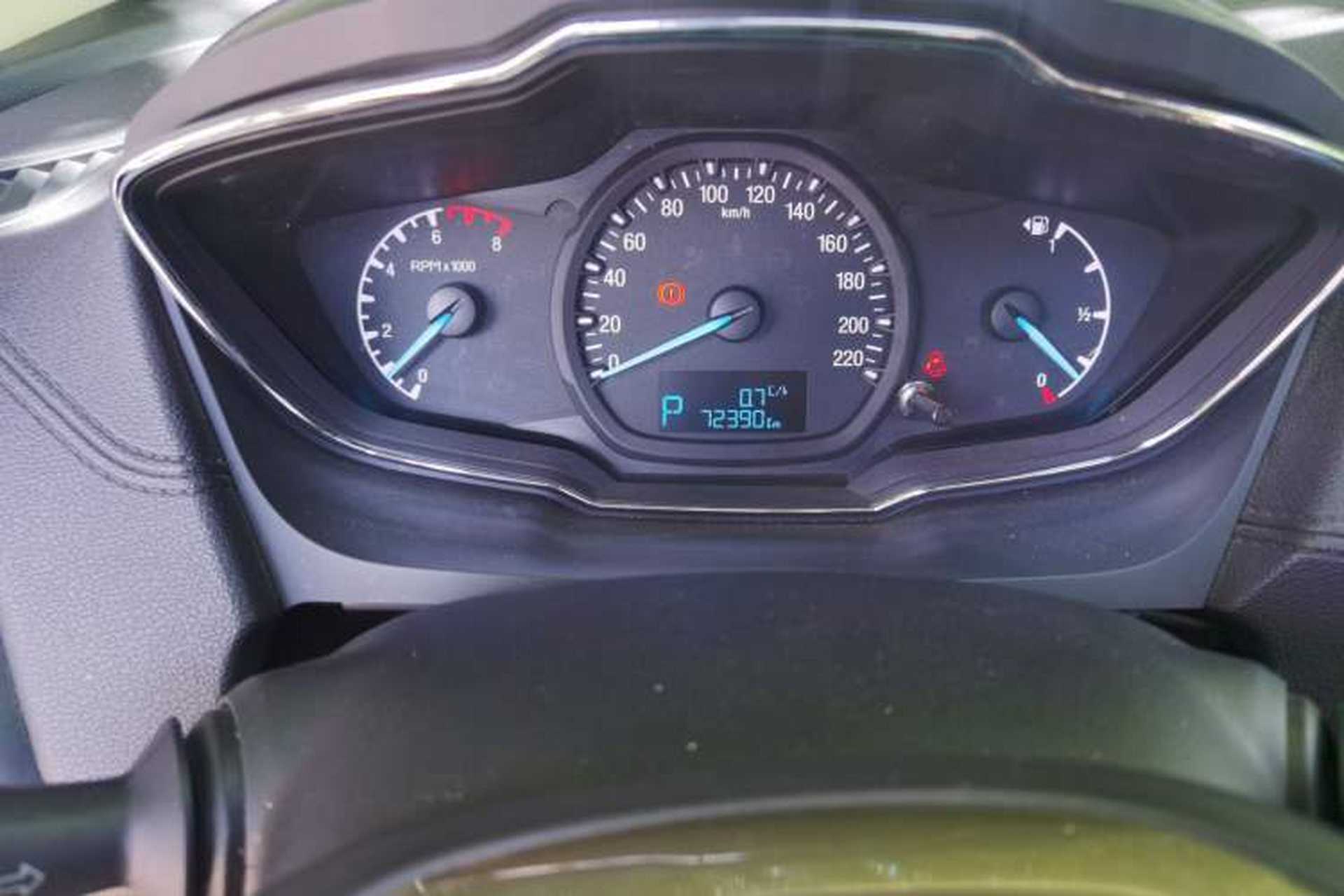 Used Ford Escort 2015 1.5L Automatic Fashion Model Odometer Close Up