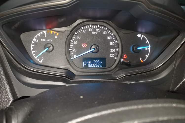 Used Ford Escort 2015 1.5L Automatic Comfort Edition Odometer Close Up