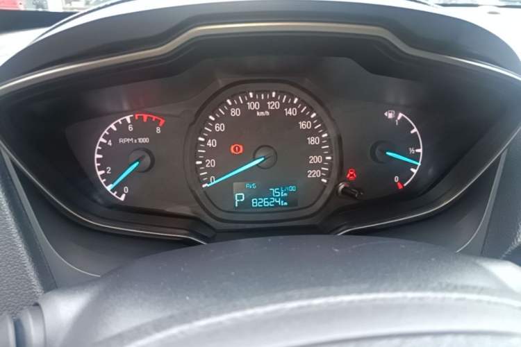 Used Ford Escort 2015 1.5L Automatic Comfort Edition Odometer Close Up
