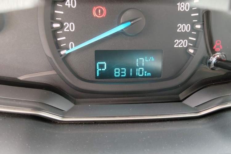 Used Ford Escort 2015 1.5L Automatic Comfort Edition Odometer Close Up