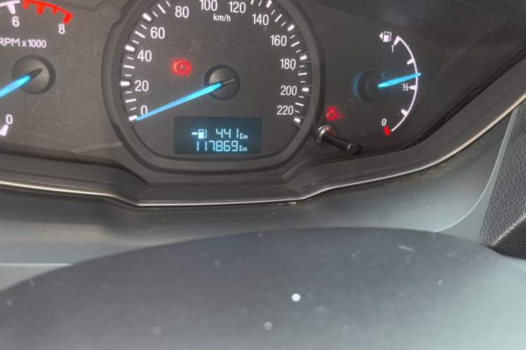 Used Ford Escort 2015 1.5L Manual Comfort Model Odometer Close Up