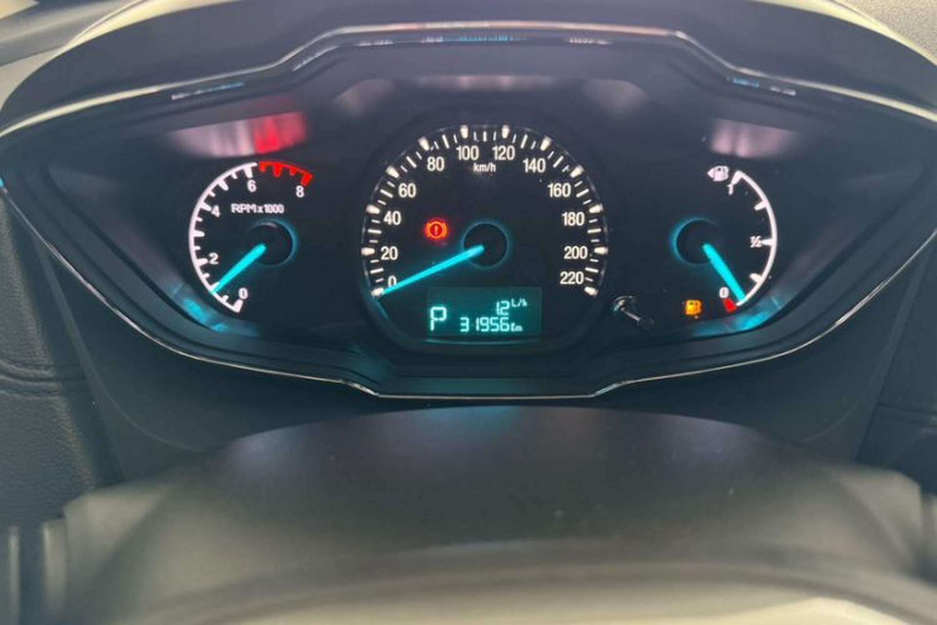 Used Ford Escort 2015 1.5L Automatic Fashion Model Odometer Close Up